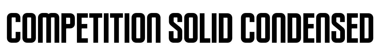 Competition Solid Condensed
